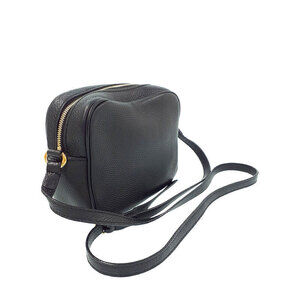 Gucci Crossbody Disco Pebbled Soho Leather Black Bag